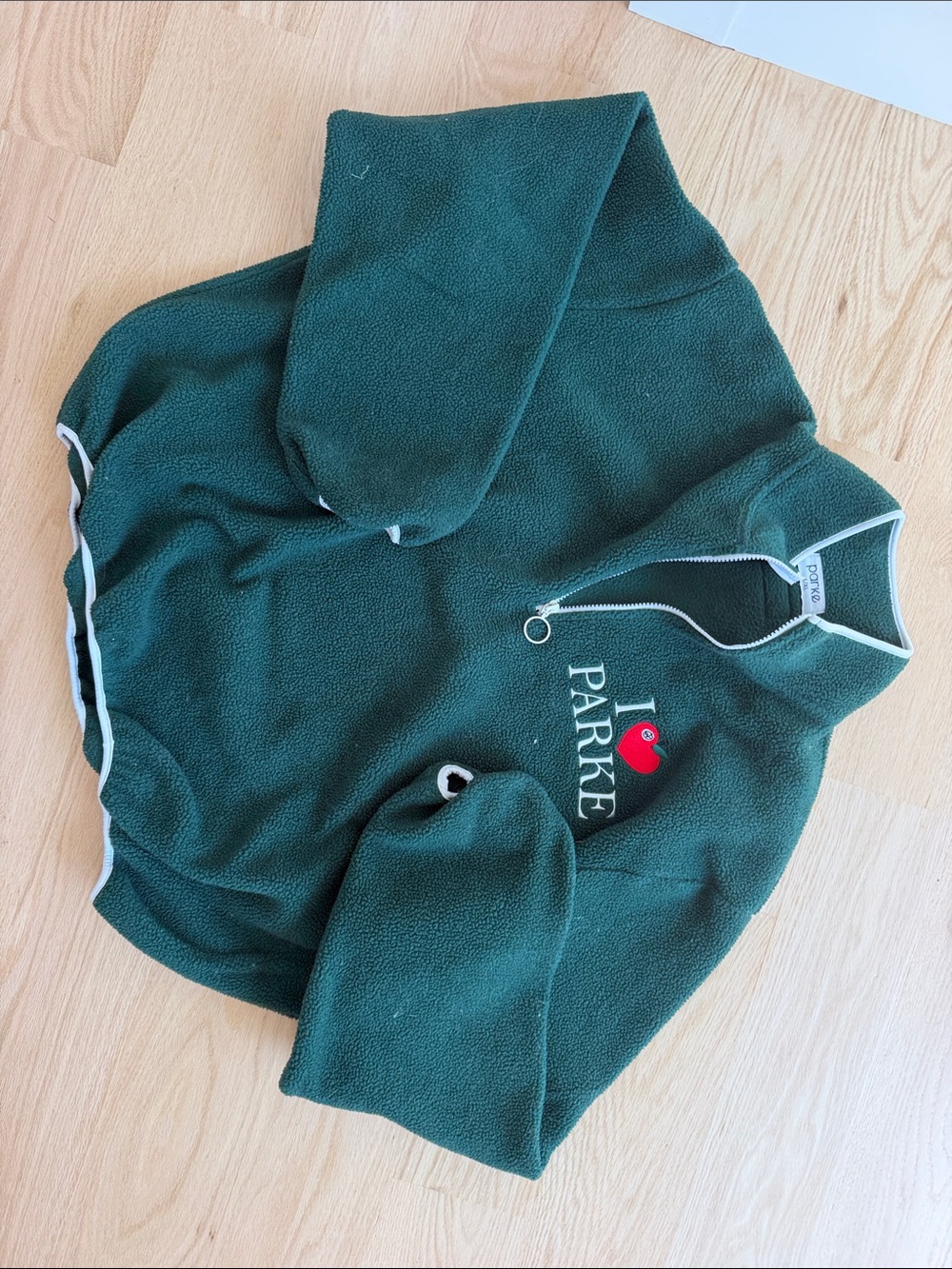 Parke NYC Limited Edition lightweight fleece quarter zip - Picture 3 of 3